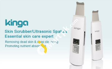 Kinga Skin Scrubber Facial Spatula For Cleansing & Blackhead Remover - Imported From Uk